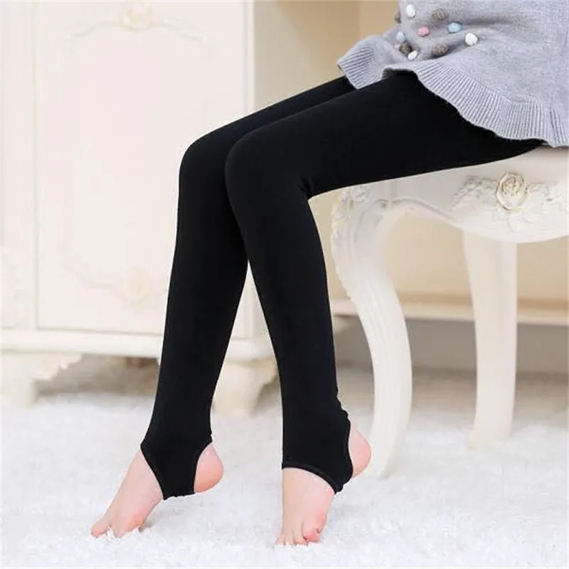 Kids Girls Boys Stirrup Dance Tights Pantyhose Yoga Gymnastics Ballet