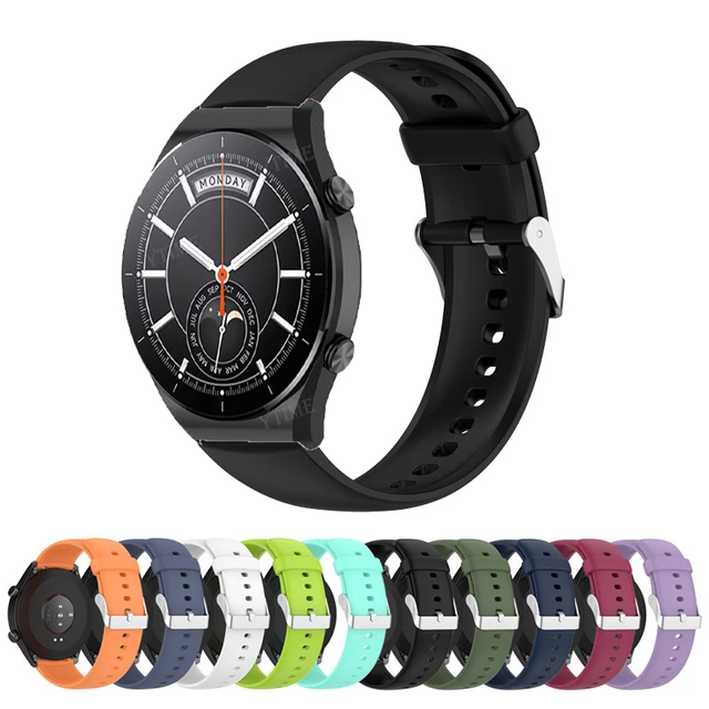 Correa de Silicona Smartwatch para Xiaomi MI Watch S1 Active/Watch Color  (Blanco) Wdftyju