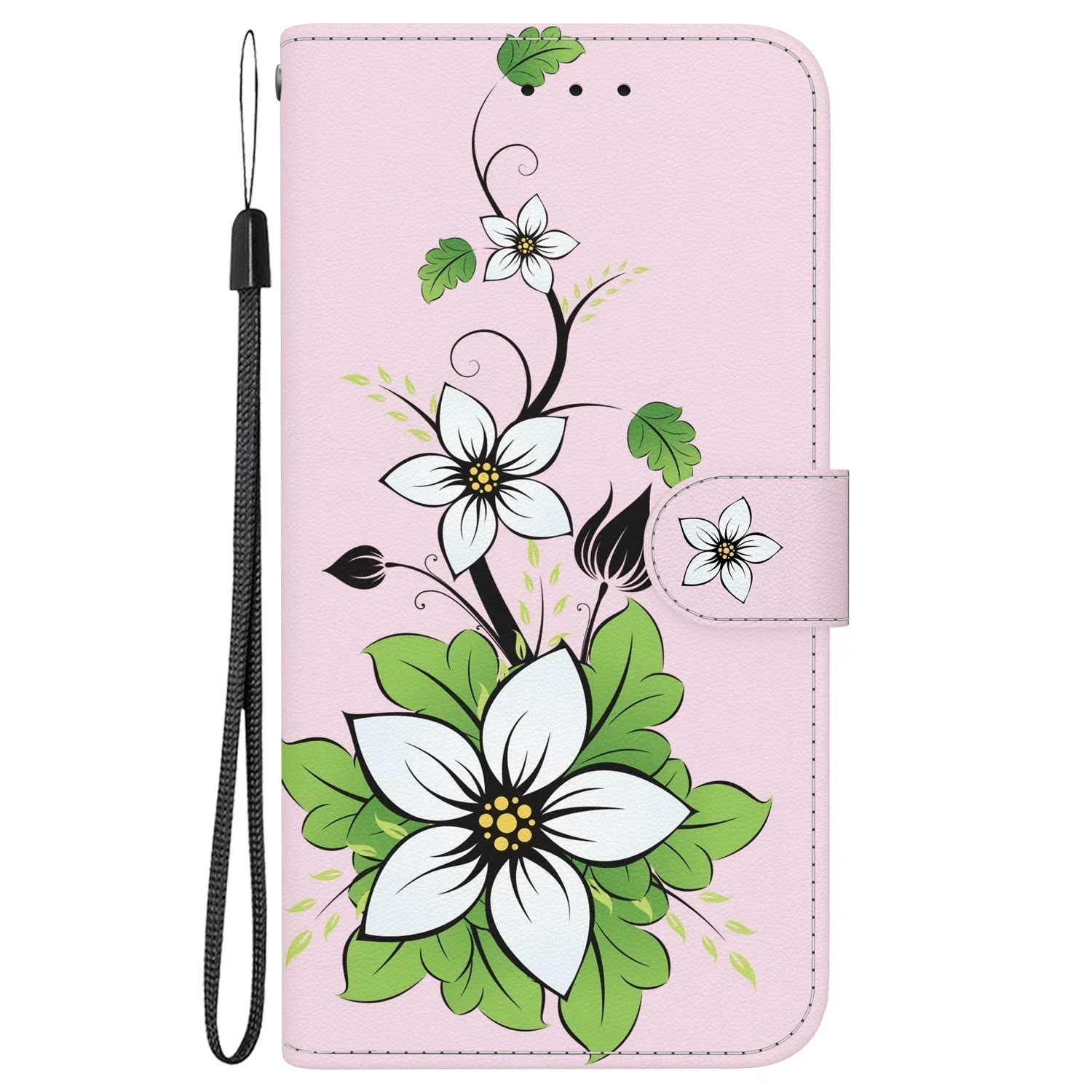Sunjolly Artistic Flip Wallet Phone Case Cover