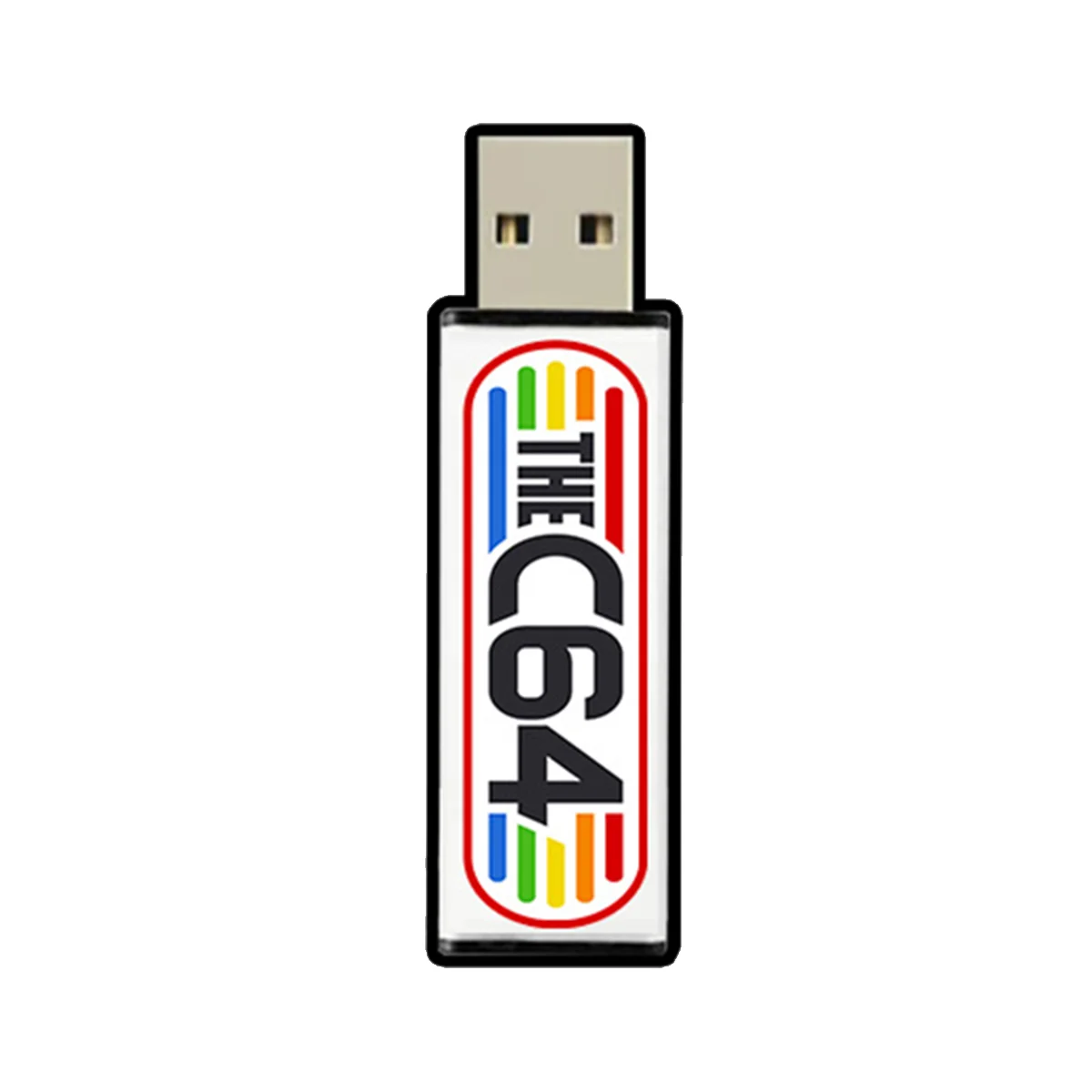 

USB-накопитель для мини-игровой консоли C64 в стиле ретро, USB-накопитель для подключения и игры, U-диск для игр с 5370 играми