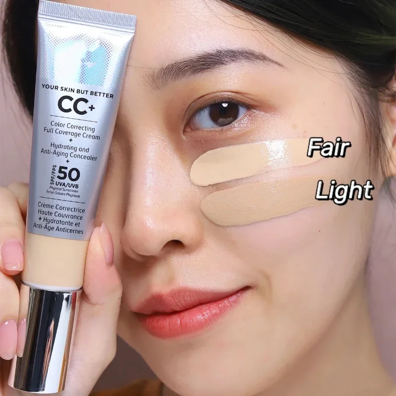 

32ml Foundation Makeup Cosmetics Your Skin But Better CC+ Oil-free Full Cover Base Foundation Full Coverage Cream