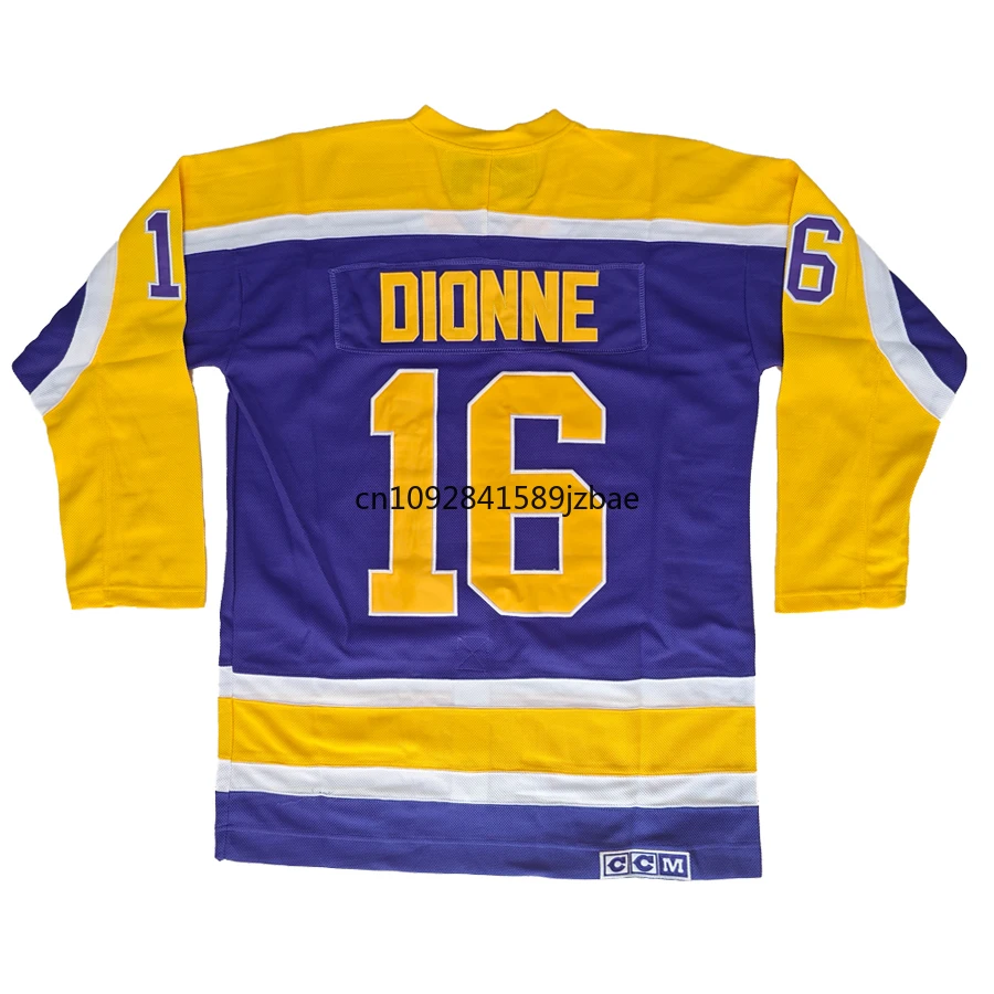 Ice Hockey Jerseys Marcel Dionne 30 Rogie Vachon Jersey All Stitched Sport Sweater Us M-3XL