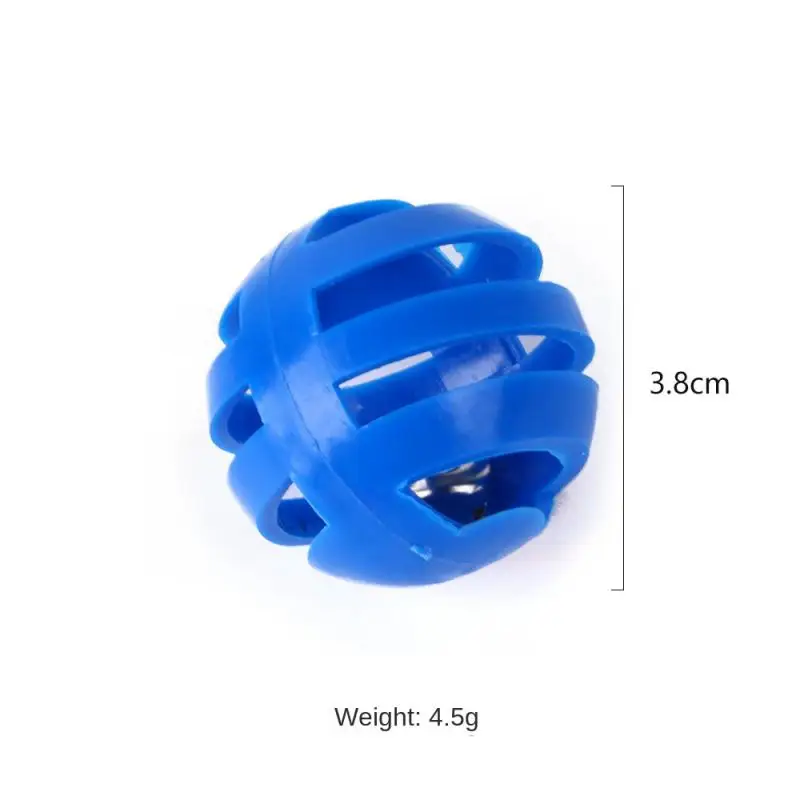 

Environmental Friendly Cat Toys Pet Products Interactive Cat Bell Toy Plastic Toy Ball Tasteless Random Color Ball Cat Supplies