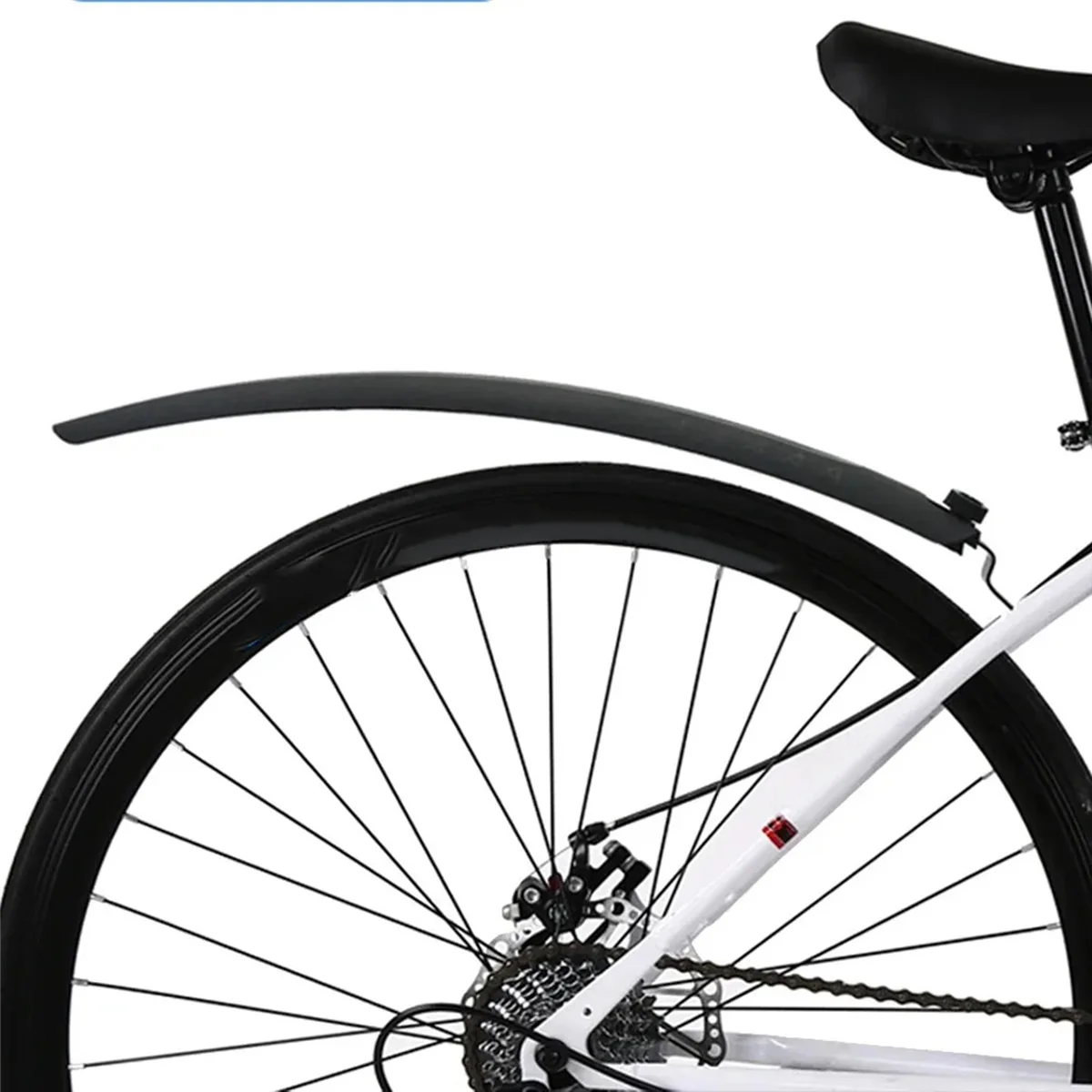 BAAU 2X Mountainous Road Bike Mudguard 700C Quick Detachable Simple Installation Bicycle Universal Accessory