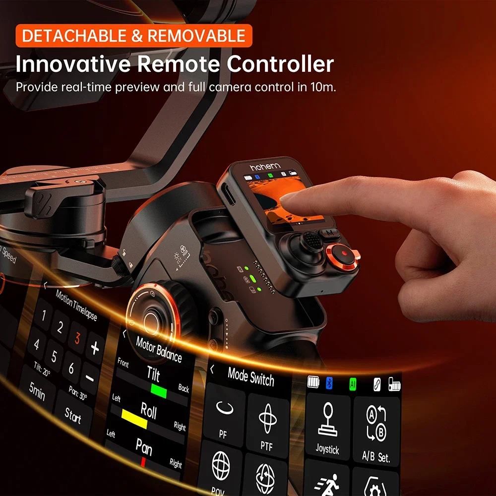 Hohem M7 M6 iSteady M7 M6 ジンバルスタビライザー iPhone