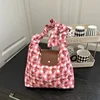 High Aesthetic Canvas Tote Bag Women Large Capacity Shoulder Bag Fashionable Lazy Style Trendy 2025 New Ladies Handbag