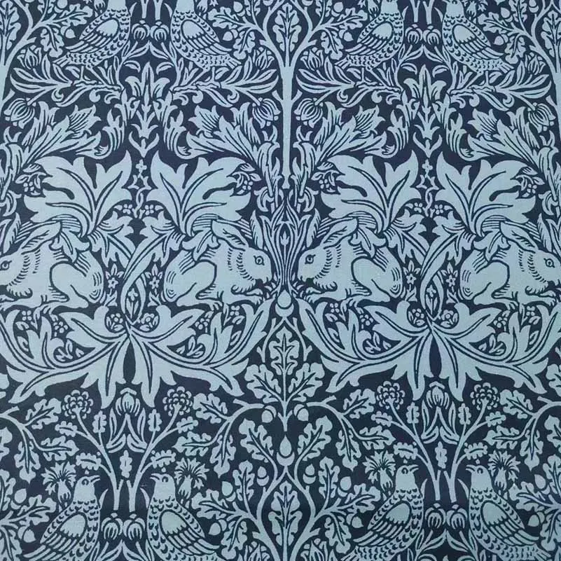 William Morris Vintage Floral 100% Cotton Fabric for Sewing and DIY Crafts
