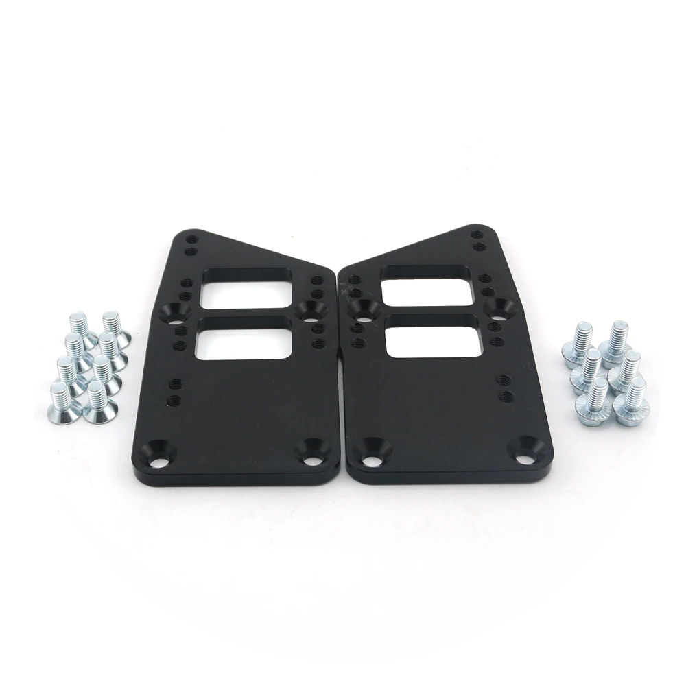 LS Engine Mounts Billet Aluminum LS Swap Kit Adapter Plates Kit LS2 LS3 LS6 Chevelle Camaro Nova engine mount bracket