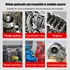 LOOLIFL SL-596 Engine Flange Sealant High temperature resistant anaerobic flat sealant, automobile cylinder head reducer special instead of gasket, oil resistant, waterproof and high strength, 85g 2