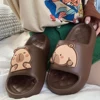 Cute Capybara Design Thick Sole Women Slippers Slides Bathroom Beach Indoor Sandals Summer Couple Shoes 2
