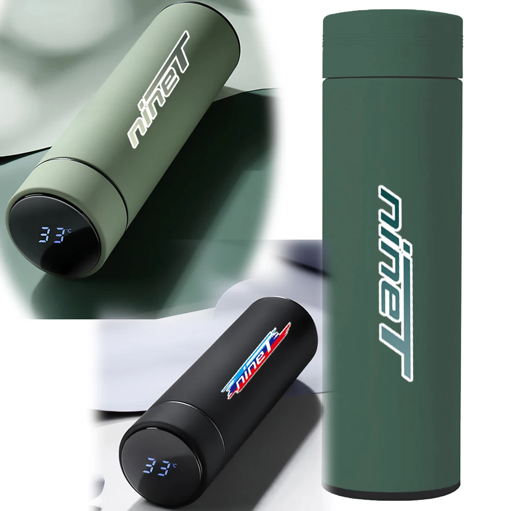 Per Bmw R Ninet Nine T Accessori Moto Supporto Vernice Smerigliata Personalizzata Tazza Termica Intelligente Da 500Ml Per Bmw R Ninet Nine T