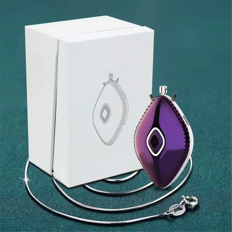 Mini USB Wearable Necklace Air Purifier Portable Household Anion Generator Remove Formaldehyde Negative Ion Air Freshener
