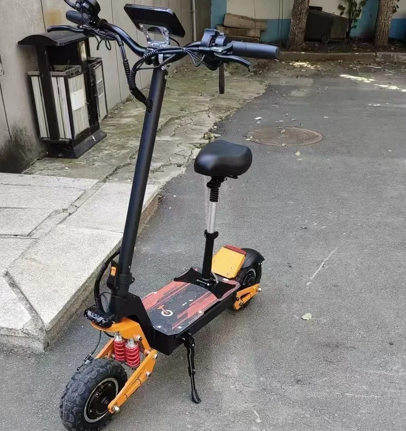 Electric Scooter x5 6000W dual motor neutral electric scooter 60V 40AH battery 11-inch foldable 85km/h high-speed all terrain