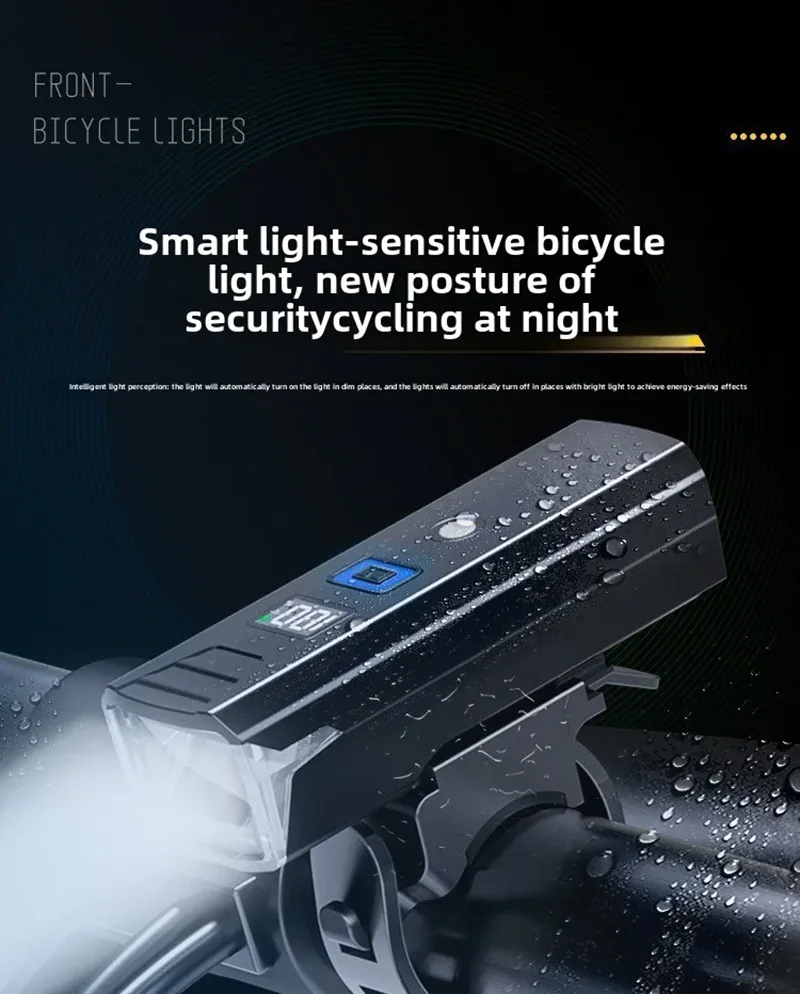 Description Picture 2 of itemBUCKLOS Bicycle Front Light 18650 Battery Type-c Rechargeable Bike Headlight Powerful Handlebar Flashlight Cycling Highlights