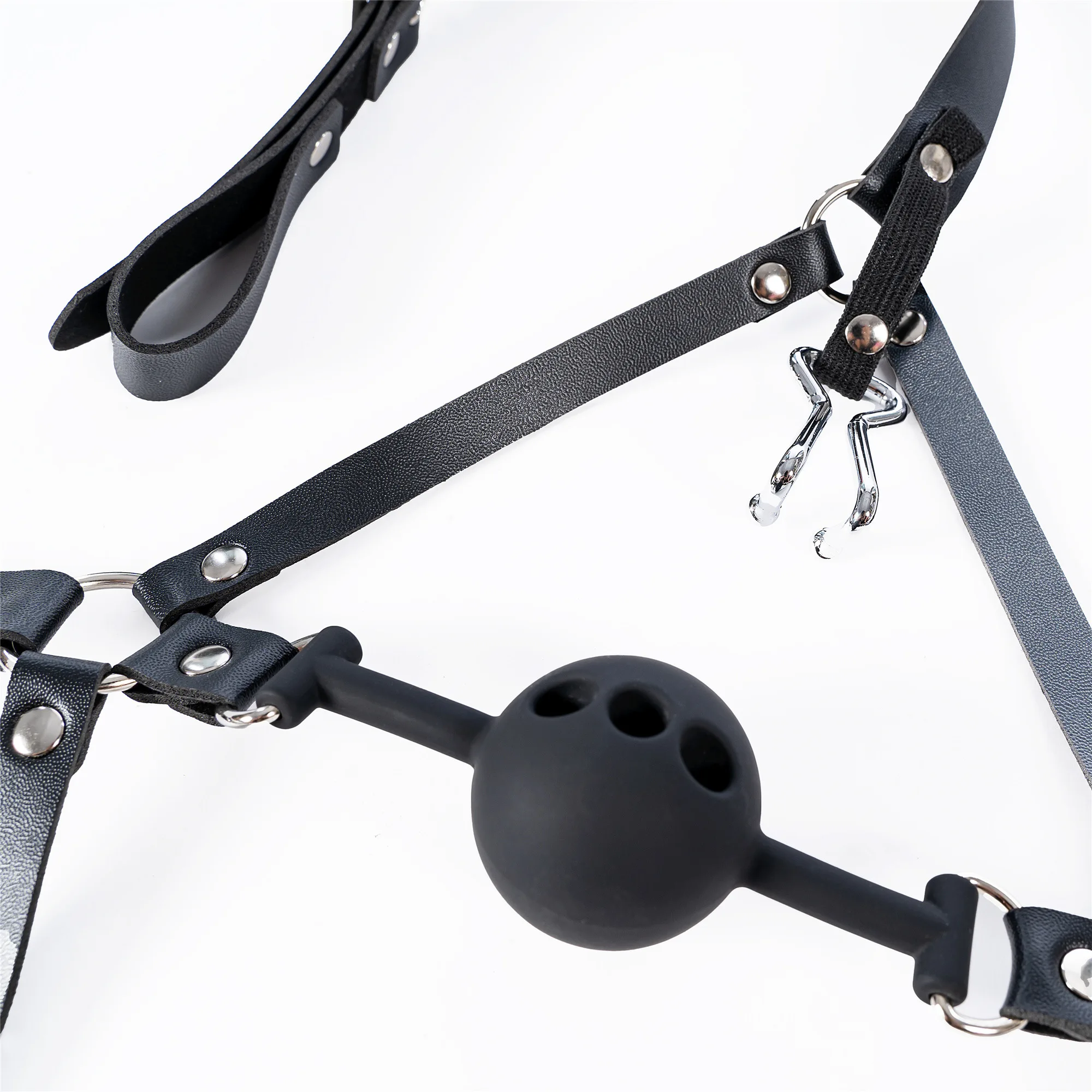 Bande De Nez En Cuir Tisserand Avec Sangle Inférieure Cuir, Marque Tory, Occasion