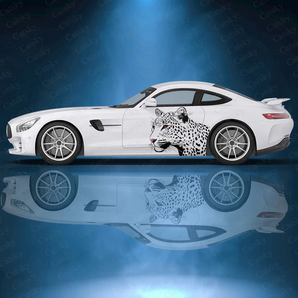 Adesivi Per Auto Animali Pantera Ita Car Tuning Racing Vinyl Decal Wrap Side Graphics Car Decal Sticker