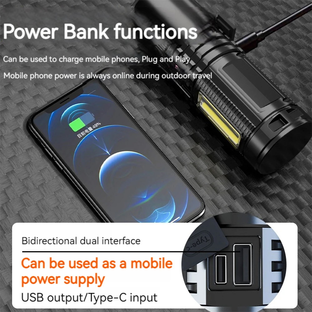 ޴ ġ, 40W COB   LED , USB ,   , ͸   ÷