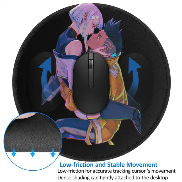 Upgrade your gaming gear with the Anime Edgerunners Mouse Pad