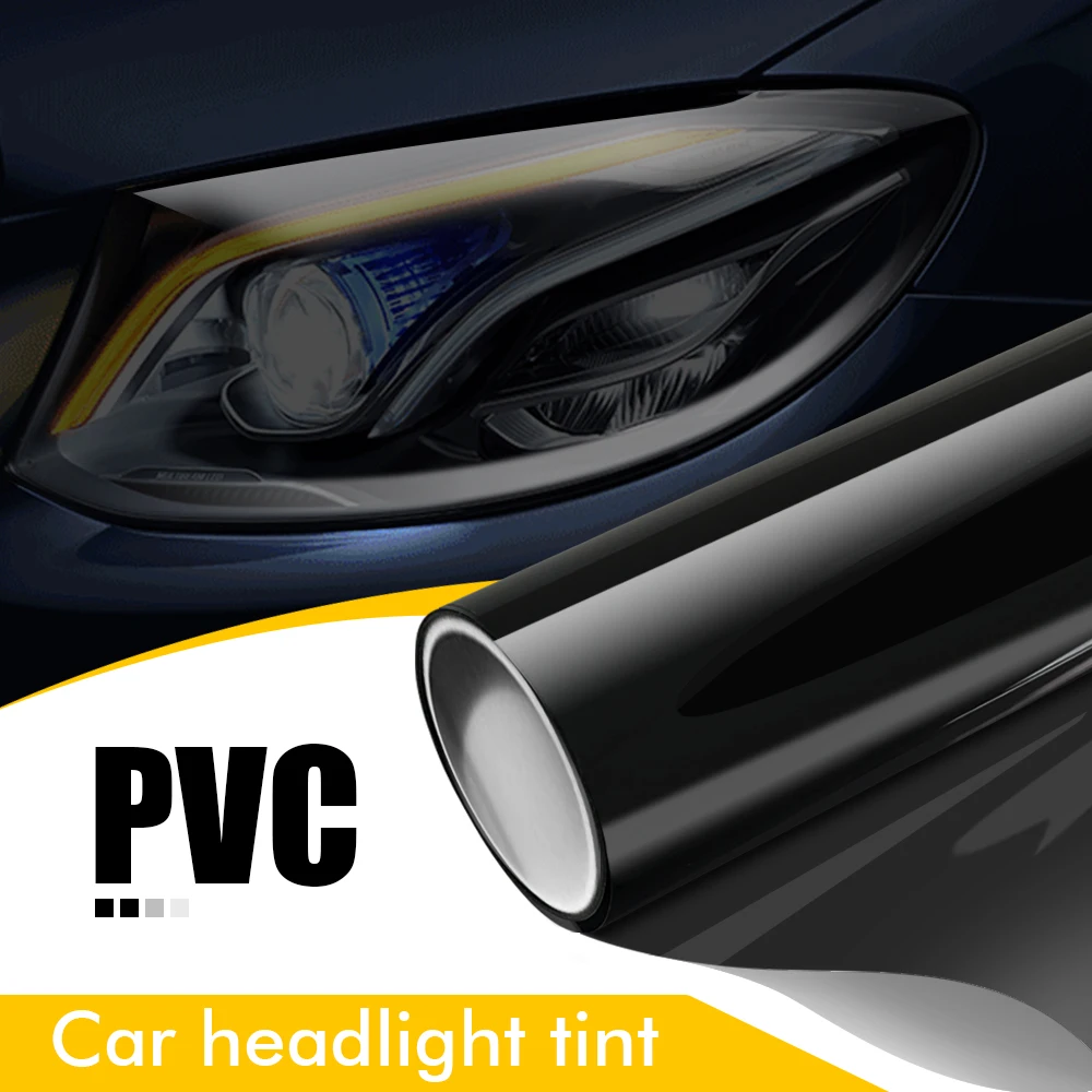 Car Light Headlight Taillight Tint Vinyl Waterproof Protect Film Lamp