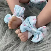 18Inch Already Finished Reborn Baby Doll Felicia Adorable Girl Lifelike Doll 3D Skin Tone Veins Doll Gift With Doll Accessories 3