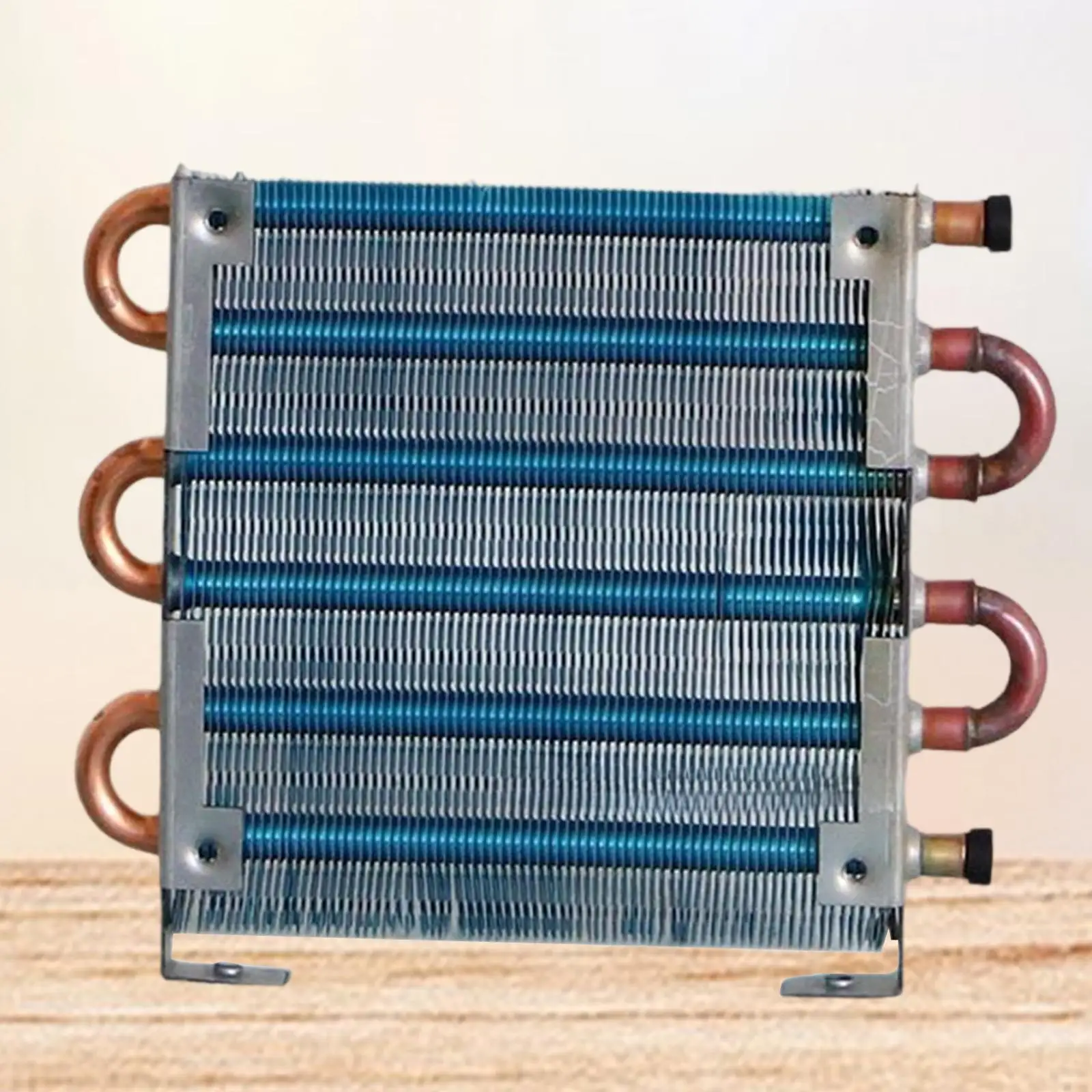 Small Condenser Radiator Aluminum Fin Cooling System Sturdy Heat Exchanger