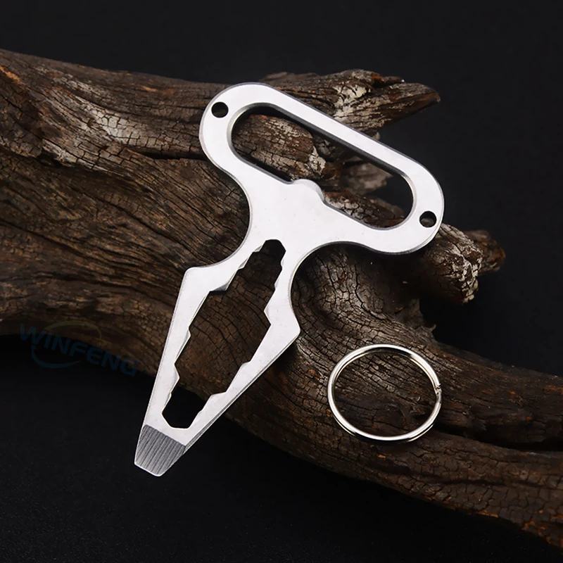 Multi Functional Self Defense Keychain Tool