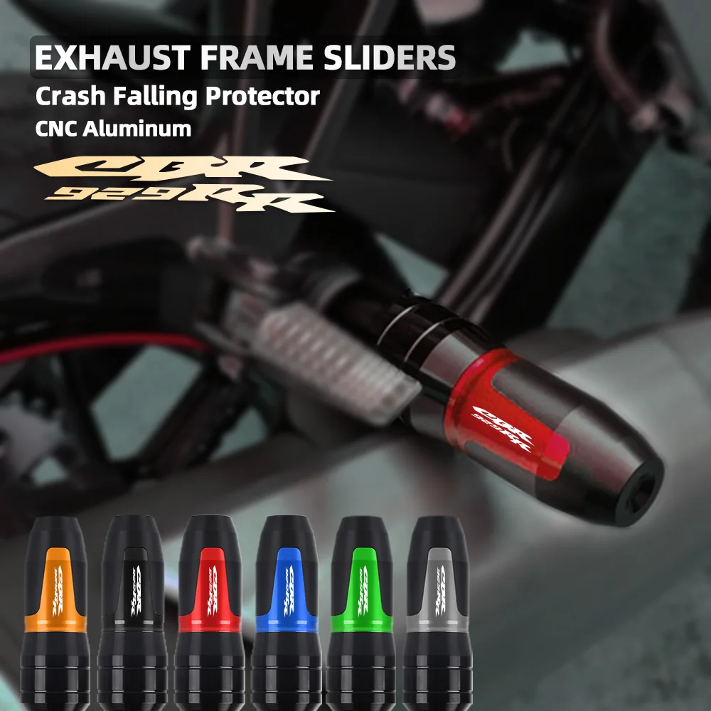 

FOR Honda CBR929RR 2001 2002 2003 2004 2005 2006-2021 Motorbike accessories Exhaust Frame Sliders Crash Pads Falling Protector