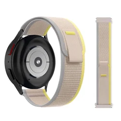 Universal Silicone Replacement Watchband Strap for 22MM Universal (Beige Yellow)