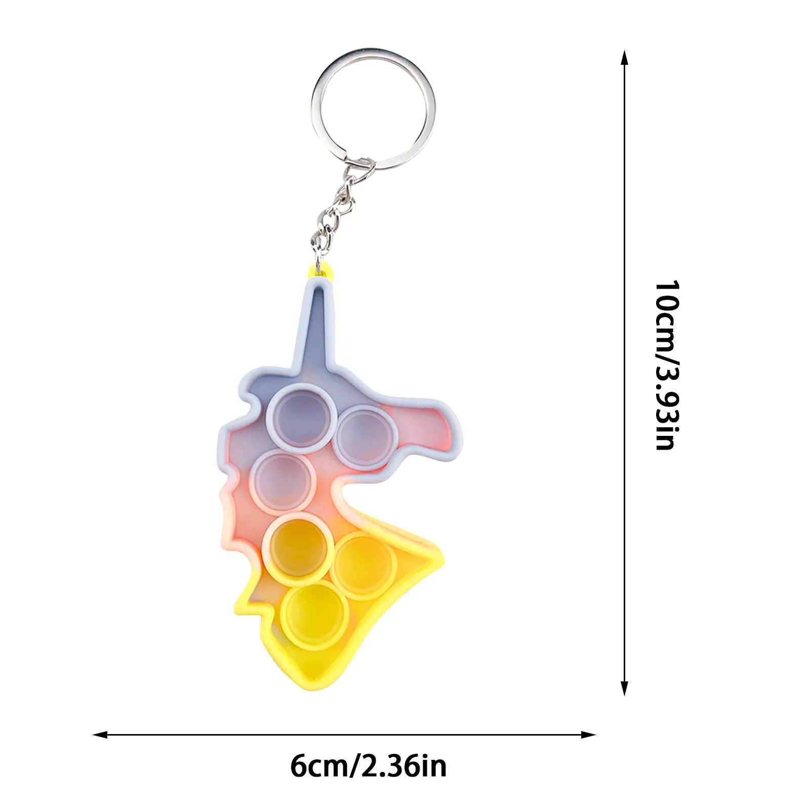 Mini Pops Simple Dimple Keychain Its Push Bubble Anxiety Sensory Fidget Toy Anti Stress Relief For Autism Adults Key Chain Toys squishy mesh ball Squeeze Toys