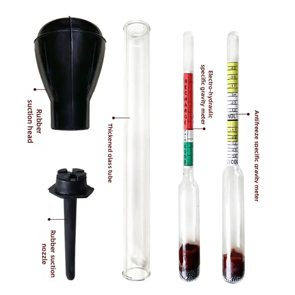 배터리 전해질 비중계 흡입식 전해질 밀도 측정기