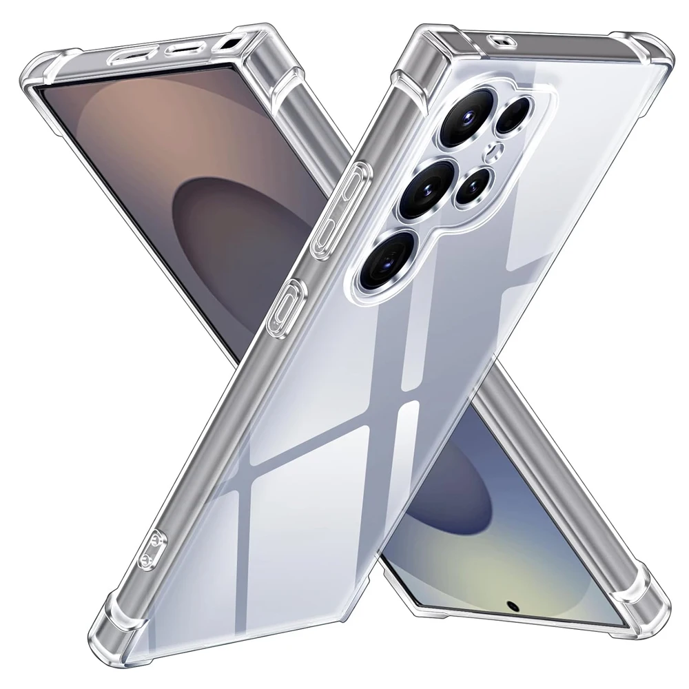 Shockproof TPU Soft Silicone Phone Case - Durable Back Cover