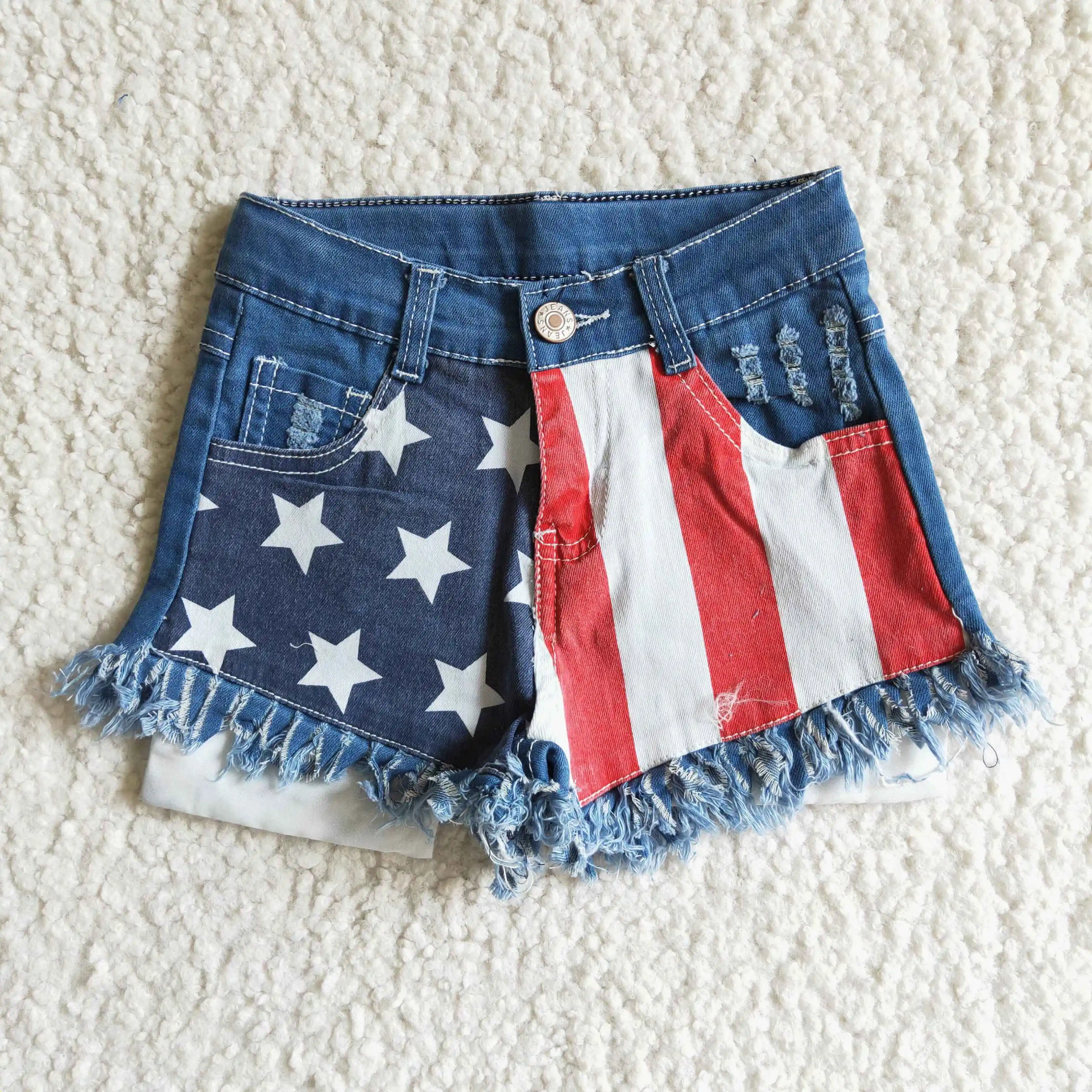 american flag jean shorts forever 21