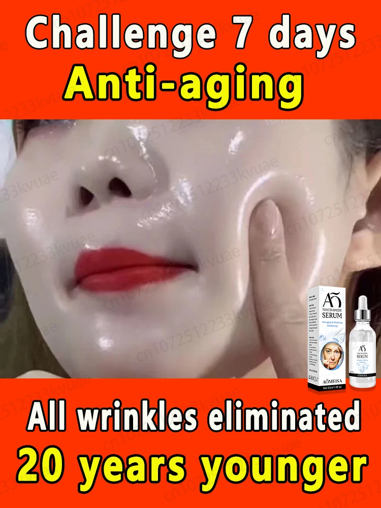

Effective Anti-Aging Anti-Wrinkle Facial Serum to Remove Facial Wrinkles Fine Lines Around Eyes Crow's Feet Neck Wrinkles