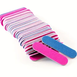 Double-Sided Mini Nail File & Sanding Buffer Block Set (50PCS)