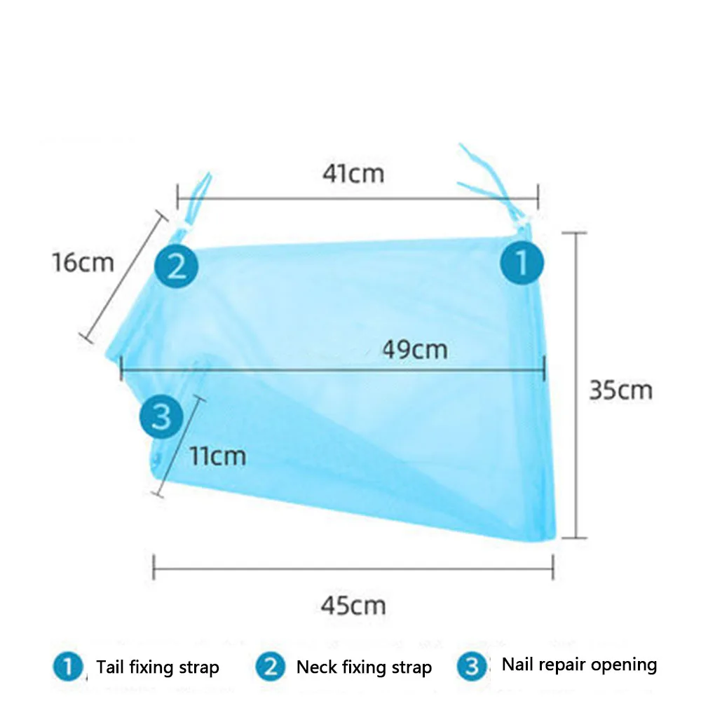 Adjustable Mesh Cat Grooming Bag For Bathing And Nail Trimming_voghion.com