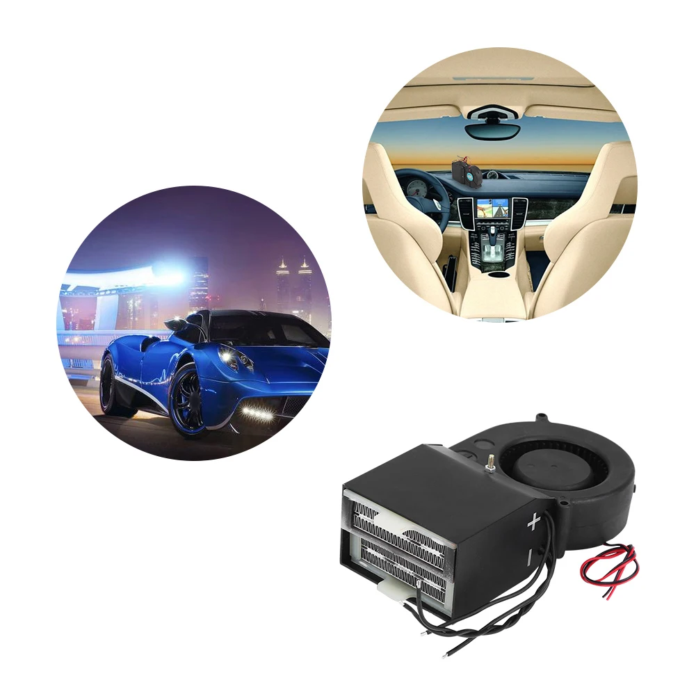 Chauffage De Voiture 3 En 1, 12V Dégivreur De Voiture à Chauffer Rapidement Avec Boule Universelle Réglable Et Deux Modes Pour Hiver Désembuage Dégivrage Conduite Sûre