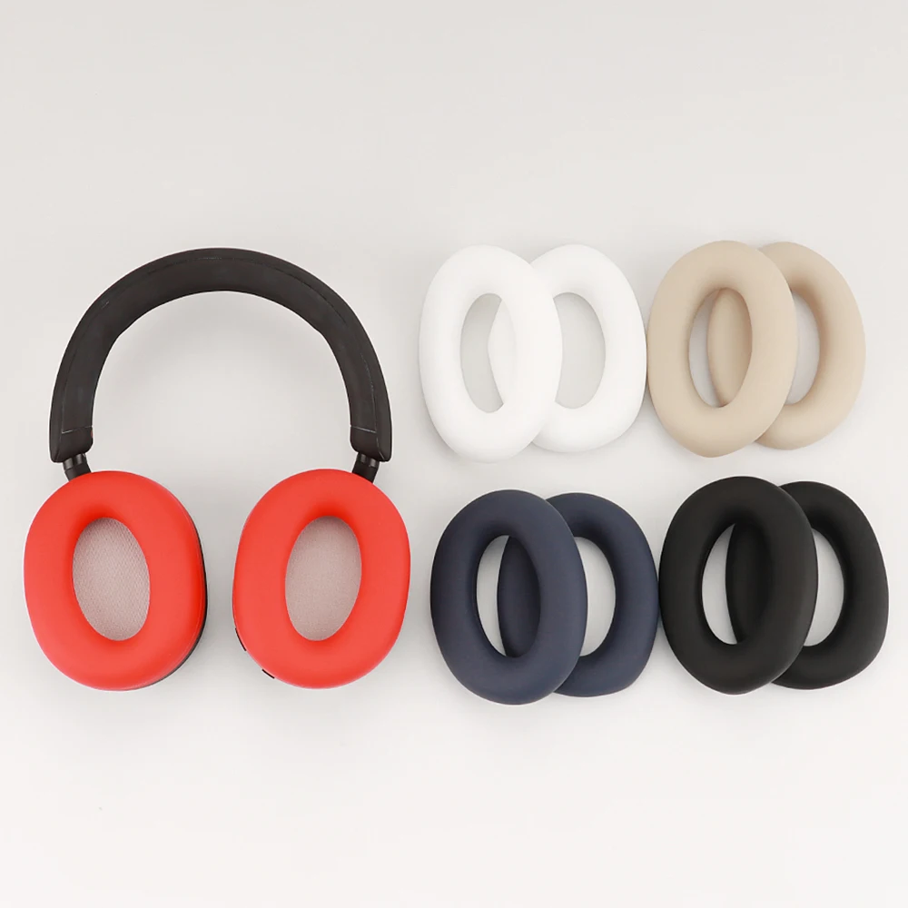 Silicone Protective Headphone Case Head Beam Cover para Sony Wh1000xm5 Earphone Xm5 Headconjunto Headbeam Protector Sleeve Qualidade - Image 2