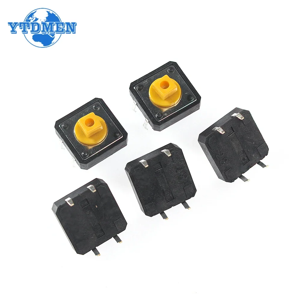 125pcs/lot Micro Push Button Tact Switch Kit 25 Types Including Reset & Mini Leaf Switches SMD/DIP 2*4 3*6 4*4 6*6 Buttons Touch