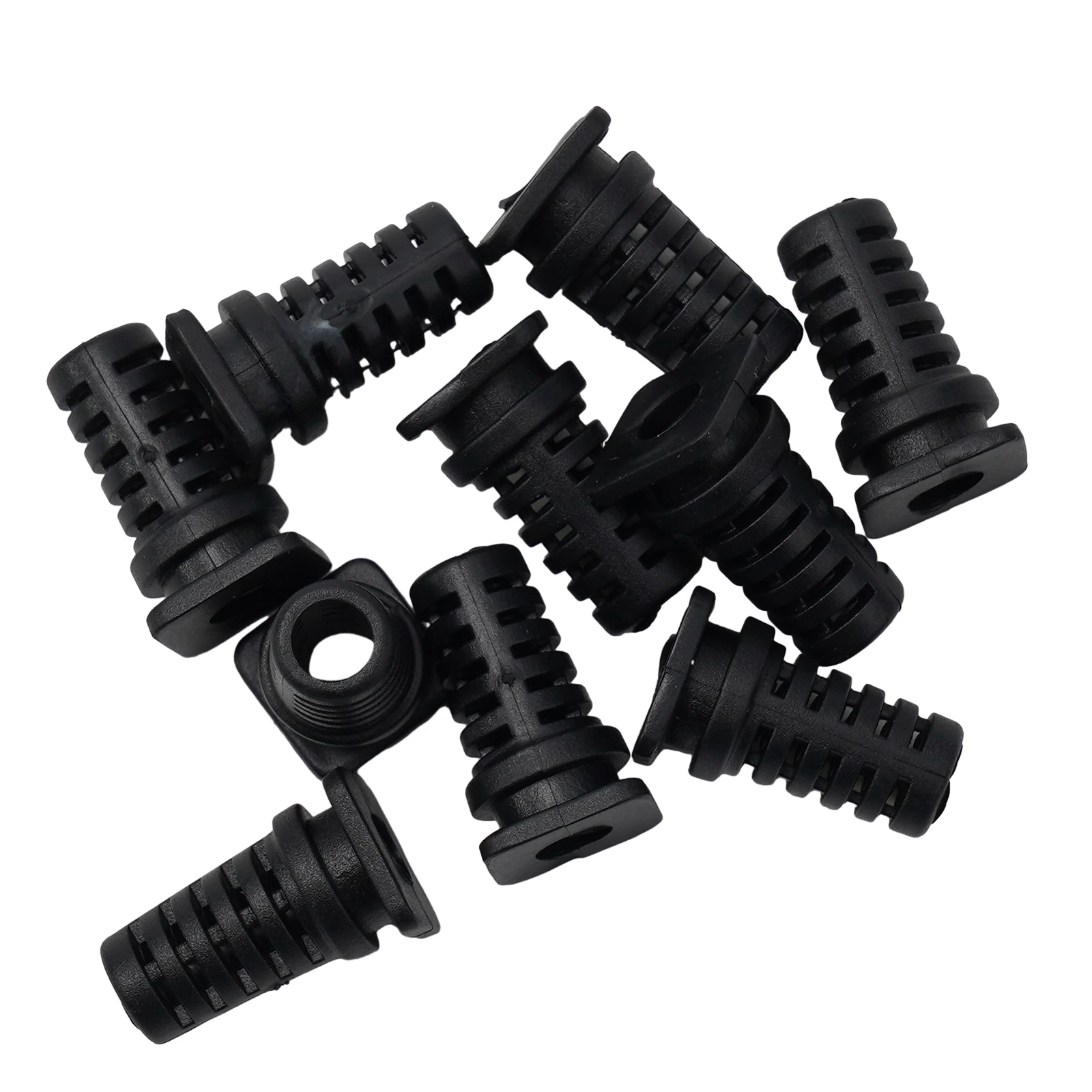 Cable Gland Connector Rubber Cable Protection Wire Cover Strain Relief Cord Power Tool Sleeves Wiring Accessories 10PCS