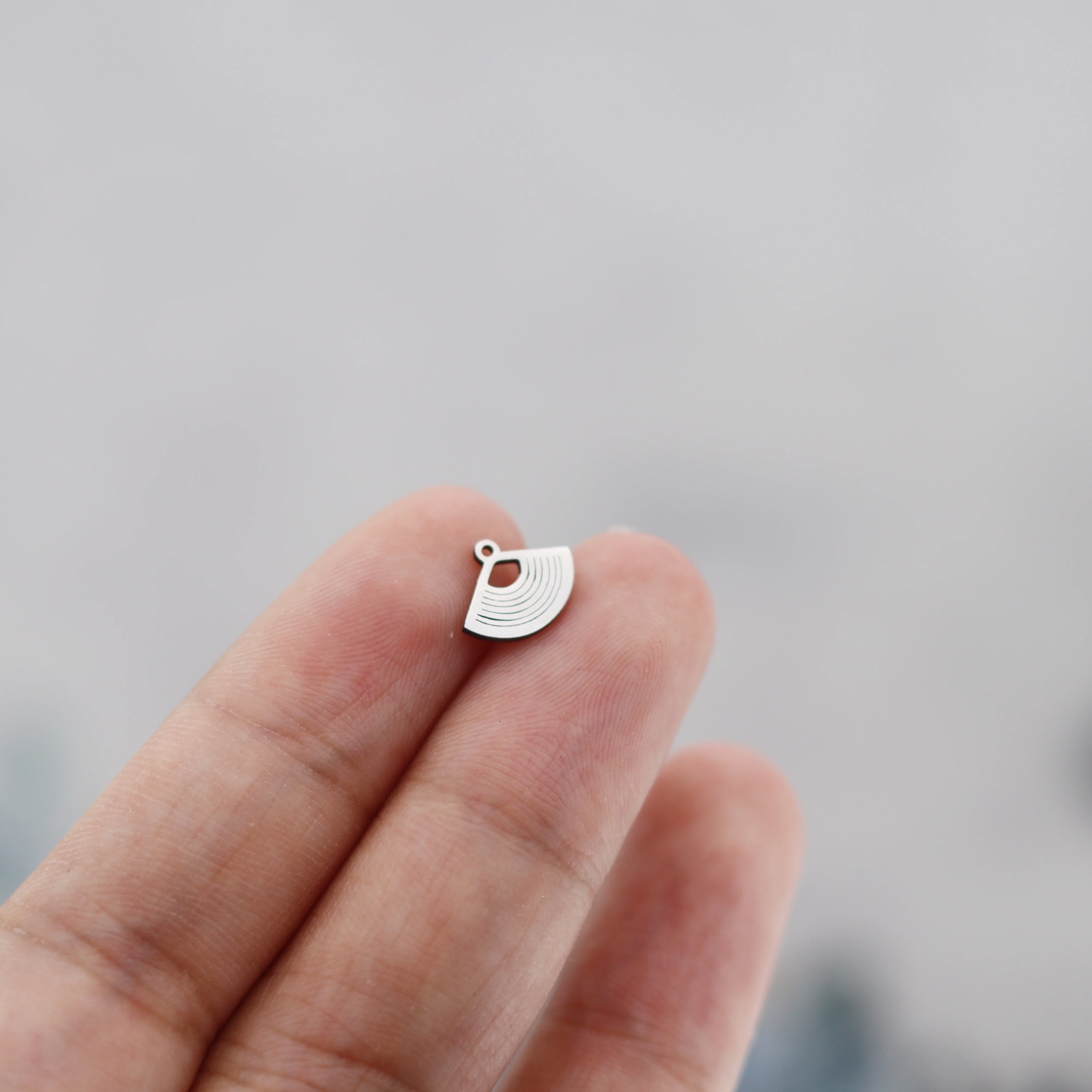 3 шт./Лот, оптовая продажа, изготовленный на заказ высококачественный веер, подвеска ручной работы, Ювелирная фурнитура «сделай сам» для ожерелья