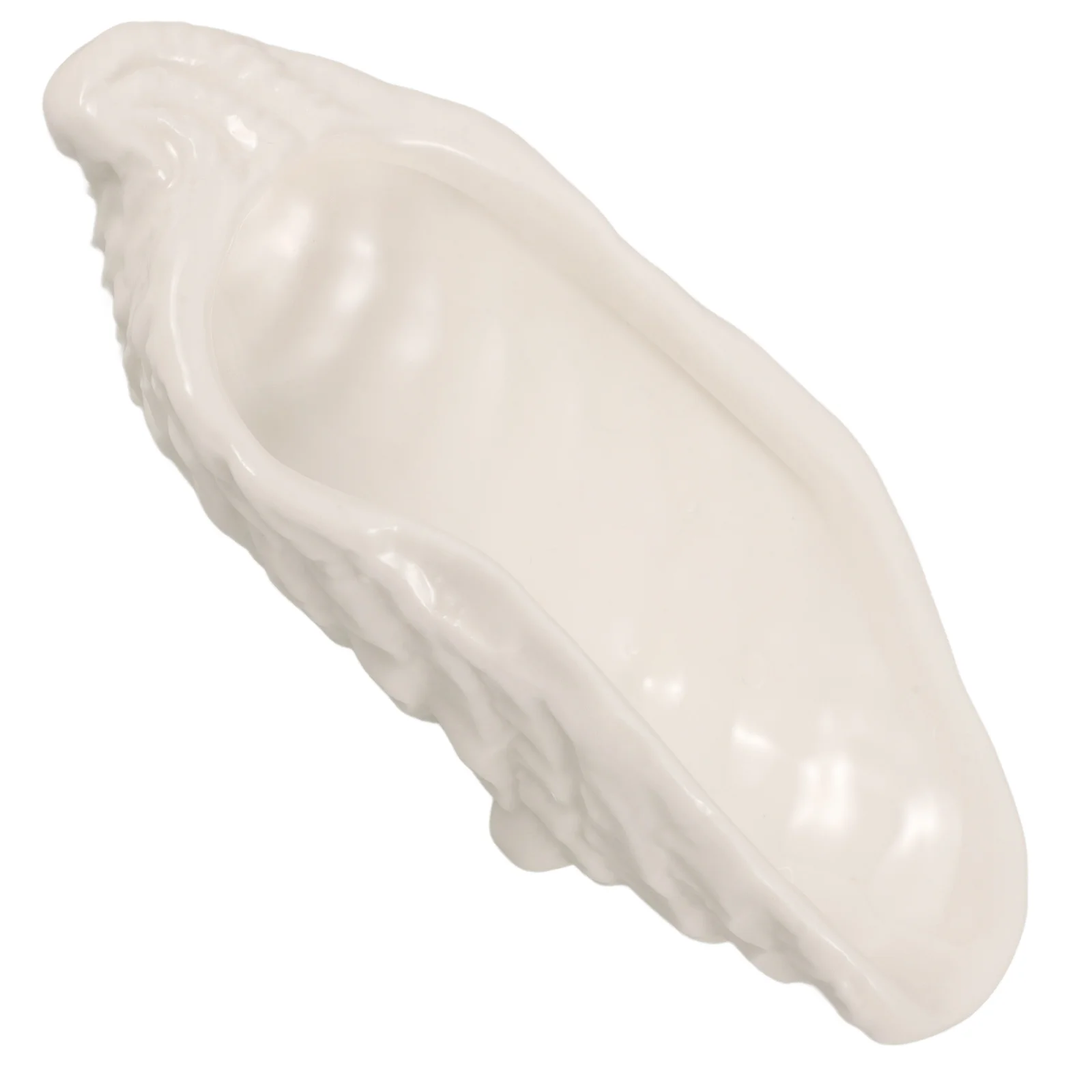 Ceramic Sushi Sashimi Plate Oyster Shell Dish Irregular Food Tray Bread Dipper Dessert Serving Platter Snack Bowl Kitchen Plates