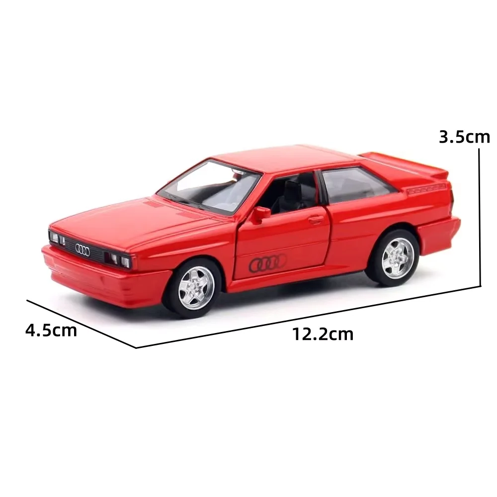 RMZ CiTY 1:36 Audi Quattro Classical Sport Toy Car Model Diecast