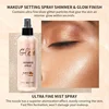 Glitter Liquid Highlighting Spray, Glitter Body Glitter Hair Clothes Glow Powder, Holiday Party Long Lasting Holographic Powder 2