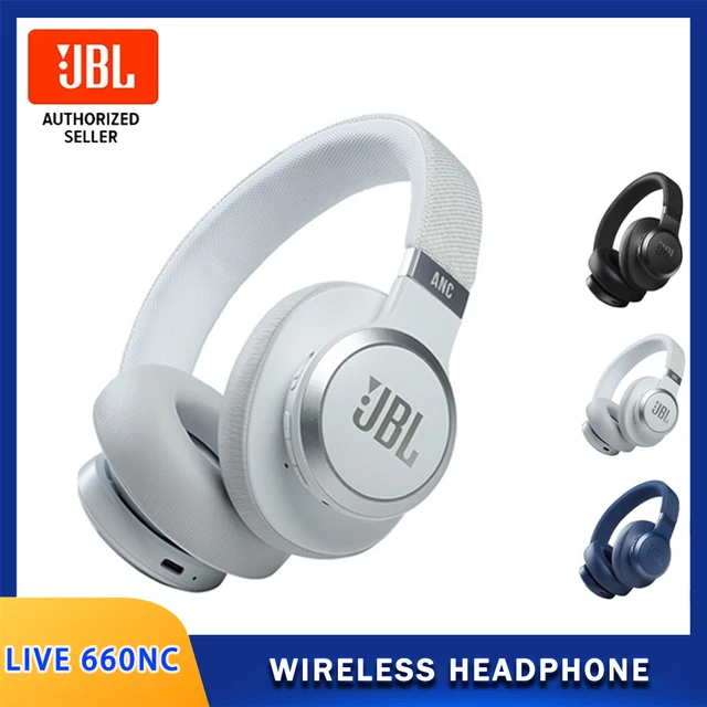 JBL LIVE 660NC Active Noise Wireless Headphone 5.0 ANC with Stereo Mic Fast Charging Sport Headset - AliExpress