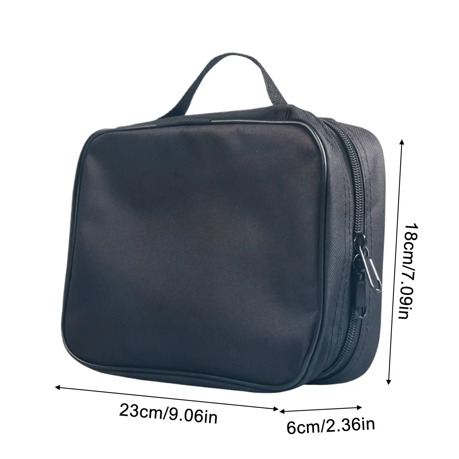 Bait Binder For Fishing With Zipper & Handle Heavy Duty Waterproof Portable Fishing Tackle Gear Binder Bags For Jigs Lines