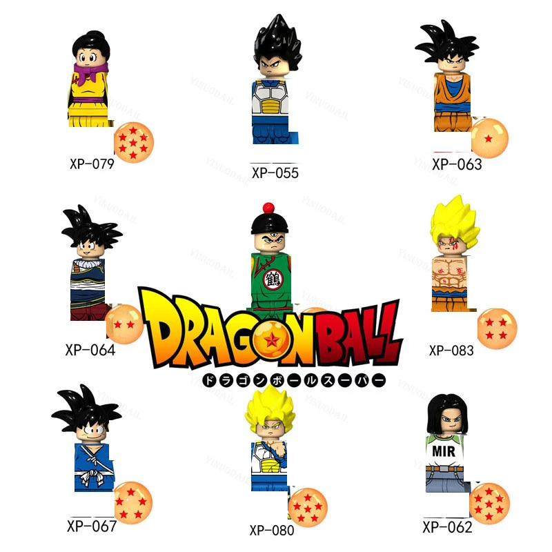 Figuras de acción de Dragon Ball Z para niños, Set de 9 piezas,  minifiguras, Son Goku, juguetes de dibujos animados, Colección, regalo de  cumpleaños| | - AliExpress