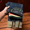 Simple fashion high-end jeans men's autumn and winter classic slim fit ankle-tied trendy versatile casual stretch denim pants 1