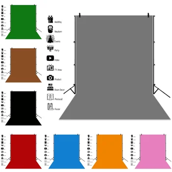 ฉากหลังถ่ายภาพสีพื้นแบบมืออาชีพ สีชมพู สีเทา วัสดุไวนิล สำหรับถ่ายภาพบุคคล ฉากหลังสตูดิโอถ่ายภาพ วอลเปเปอร์ 1