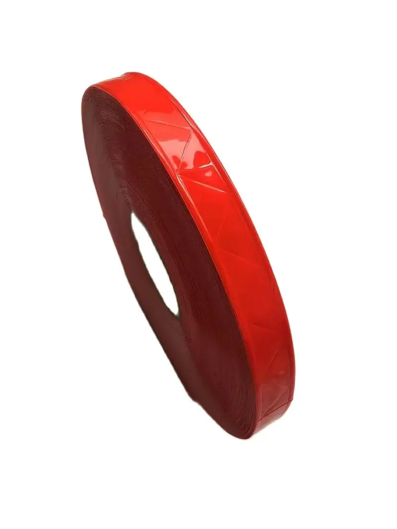 1 Inch Width PVC Night Fluorescent Reflective Warning Tape Garment Auxiliary Material