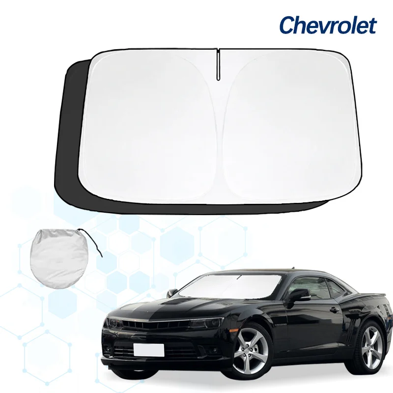 Car Windshield Sun Shade For Chevrolet Camaro sunshade visor protector blocks UV rays protection accessories car sunshade windshield sunshade windshield sun shade